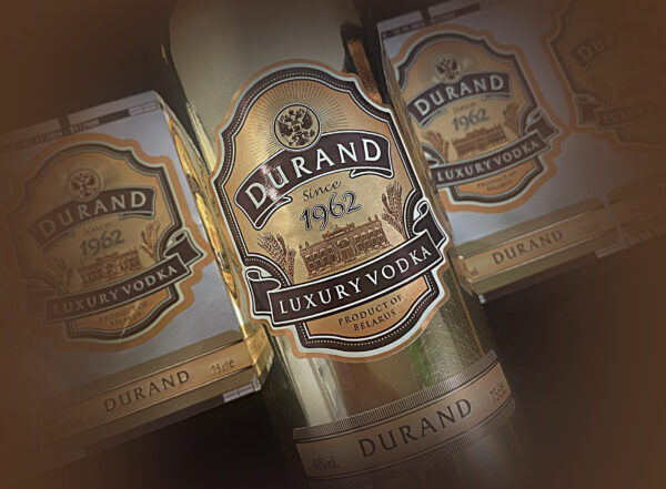 Nhãn Vodka Belarus Durand